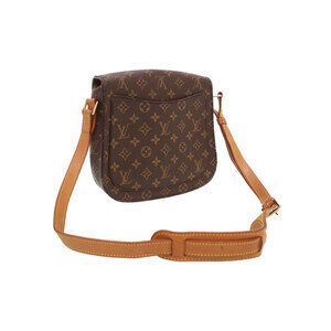 Louis Vuitton Saint Monogram Cloud Shoulder Brown Leather Bag